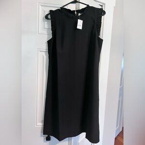 J Crew Ruffled Sheath Dress